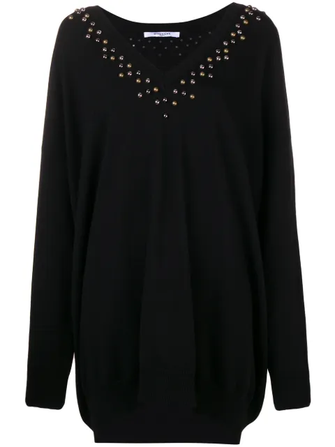 Givenchy embellished long-sleeve sweater