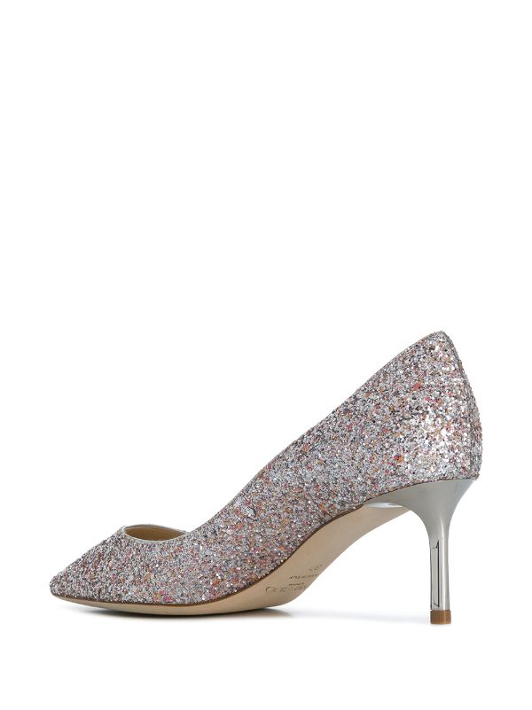 Jimmy Choo 60 glitter pumps with Express Delivery - FARFETCH