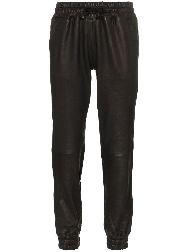 slim leg track pants