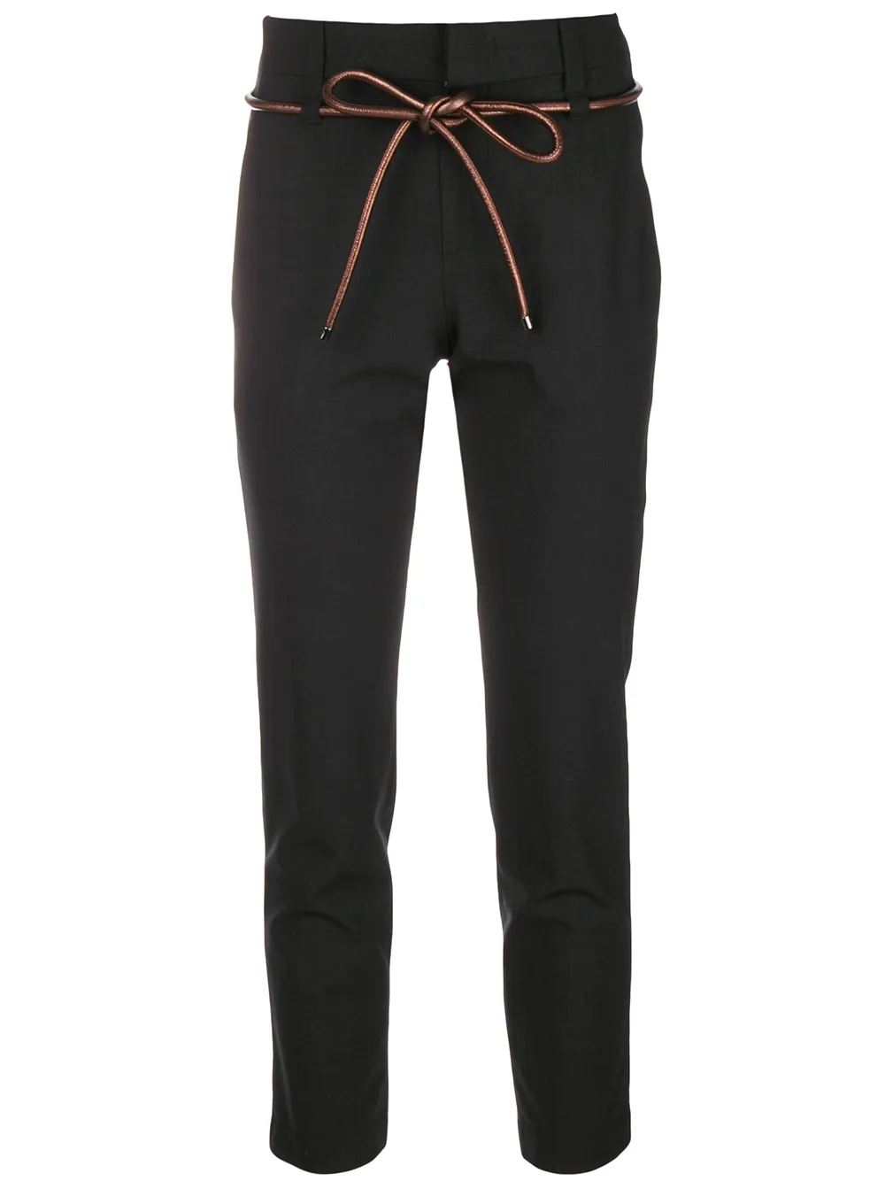 Brunello Cucinelli broek met ceintuur op maat Grijs