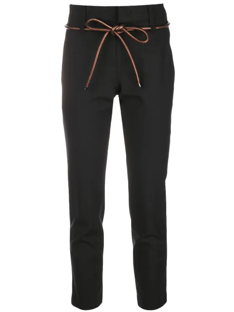 Brunello Cucinelli belted tailored trousers