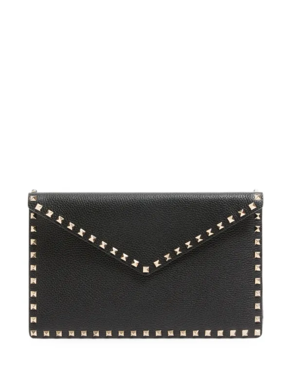 Valentino Garavani ロックスタッズ クラッチバッグ 通販 - FARFETCH