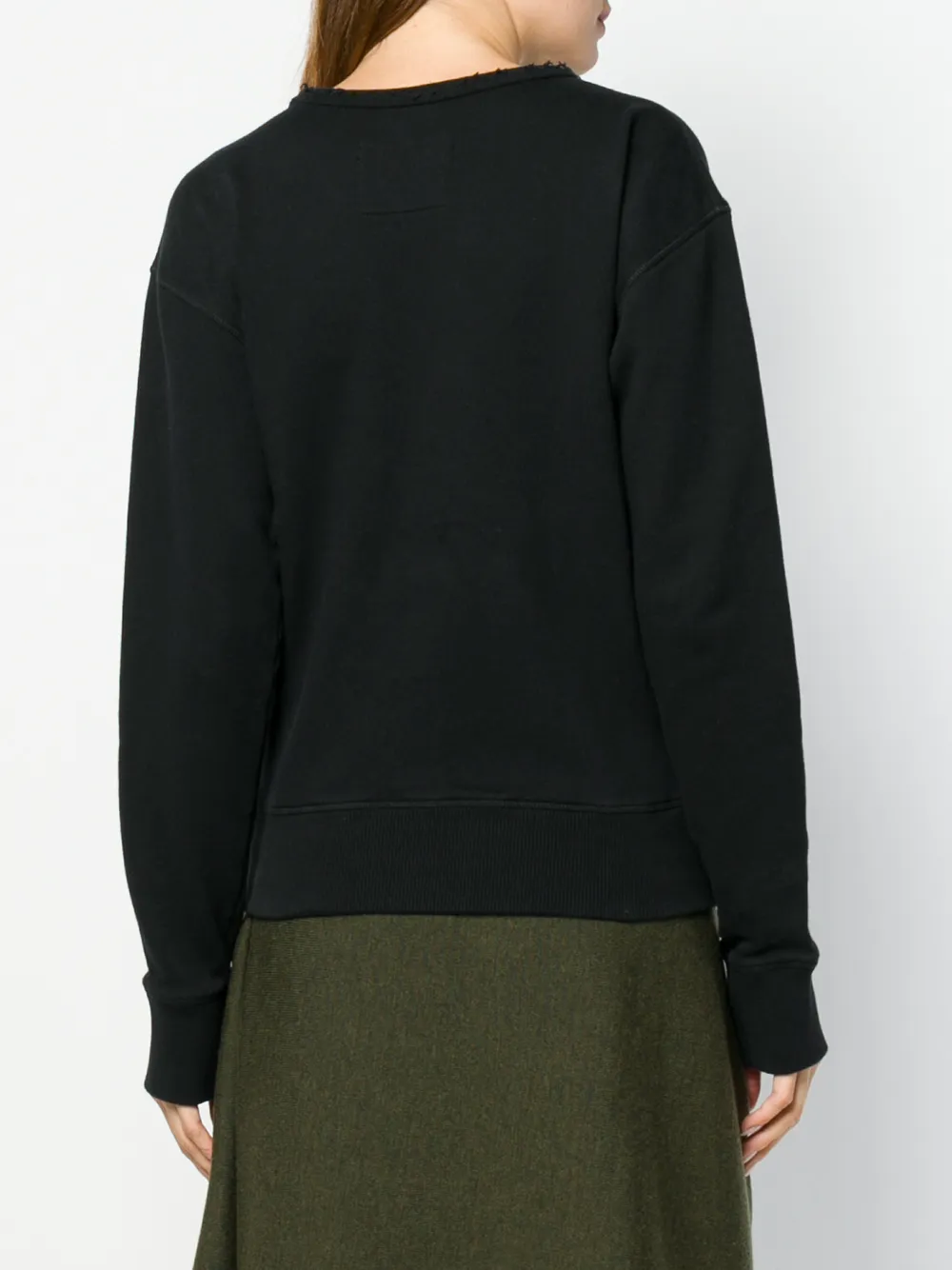 JW Anderson trui met geprint logo Zwart