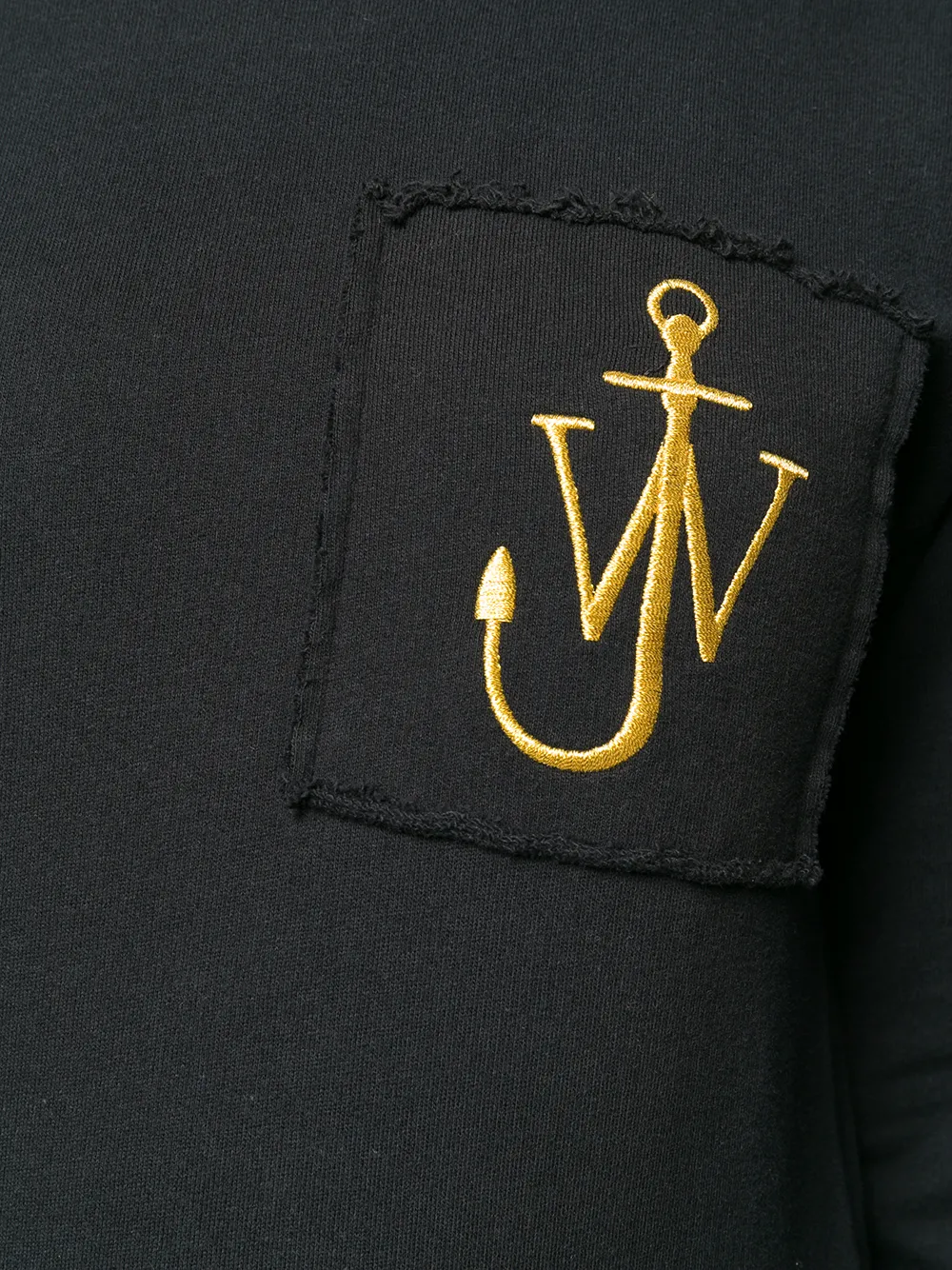 JW Anderson trui met geprint logo Zwart