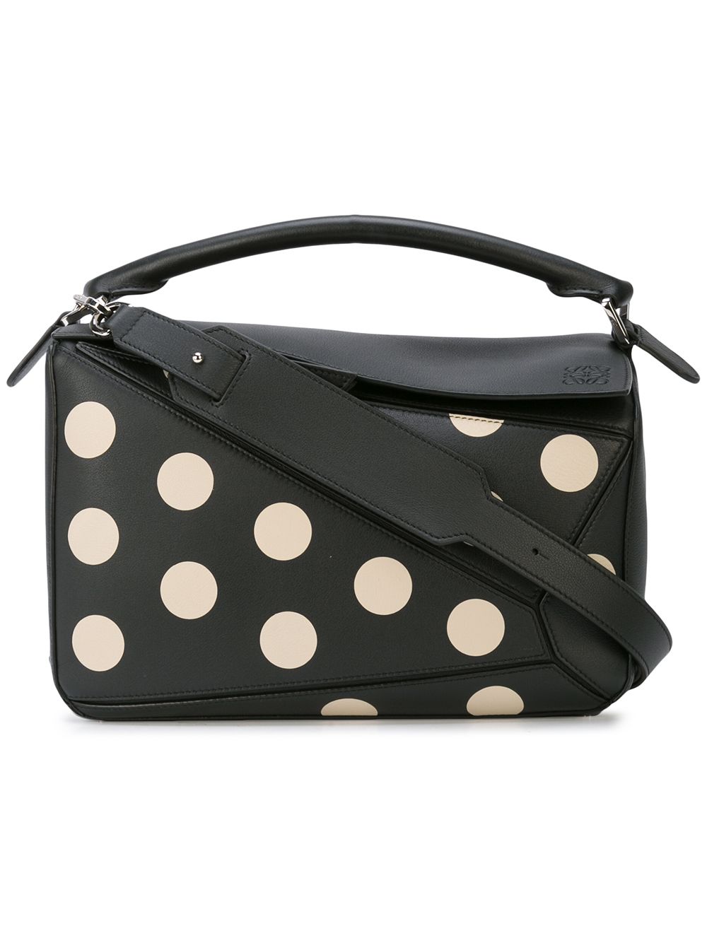 Loewe Puzzle polka-dot shoulder bag $3 