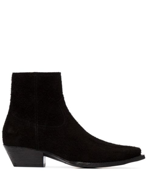 Saint Laurent Lukas 40mm cowboy ankle boots