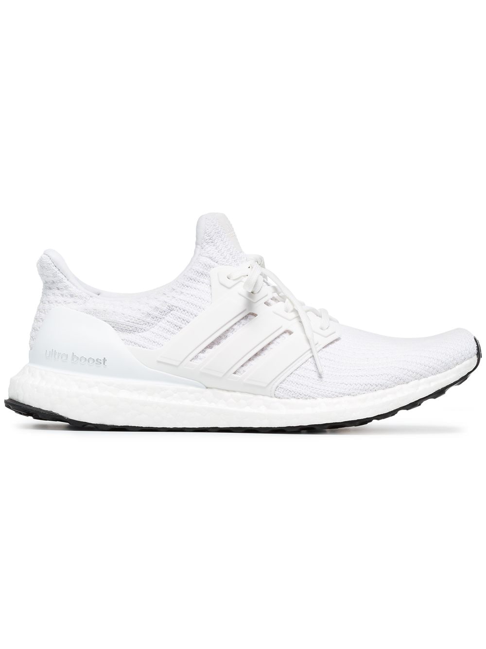 Shop Adidas Originals Ultraboost "triple White" Sneakers