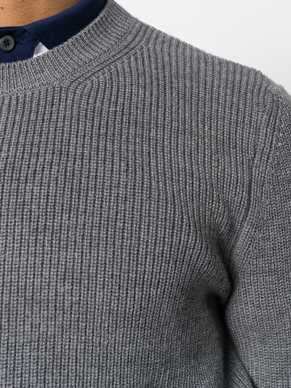 фото Al duca d’aosta 1902 rib knit fitted sweater