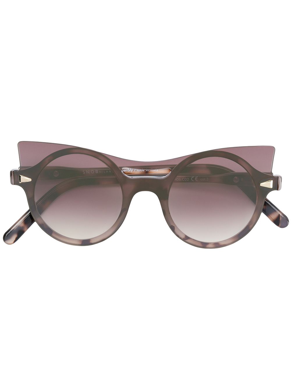 фото Snob cat eye frame sunglasses