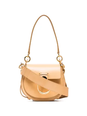 Women S Chloé Bags Farfetch Tess Leather Shoulder Bag