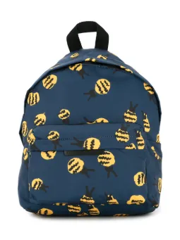 mochila con estampado de abejas