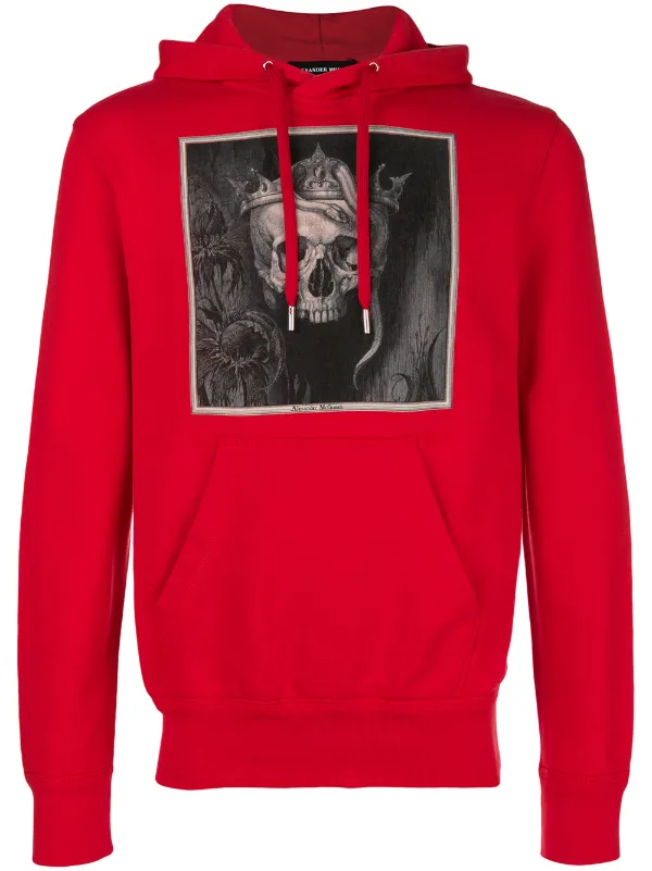 alexander mcqueen skull hoodie