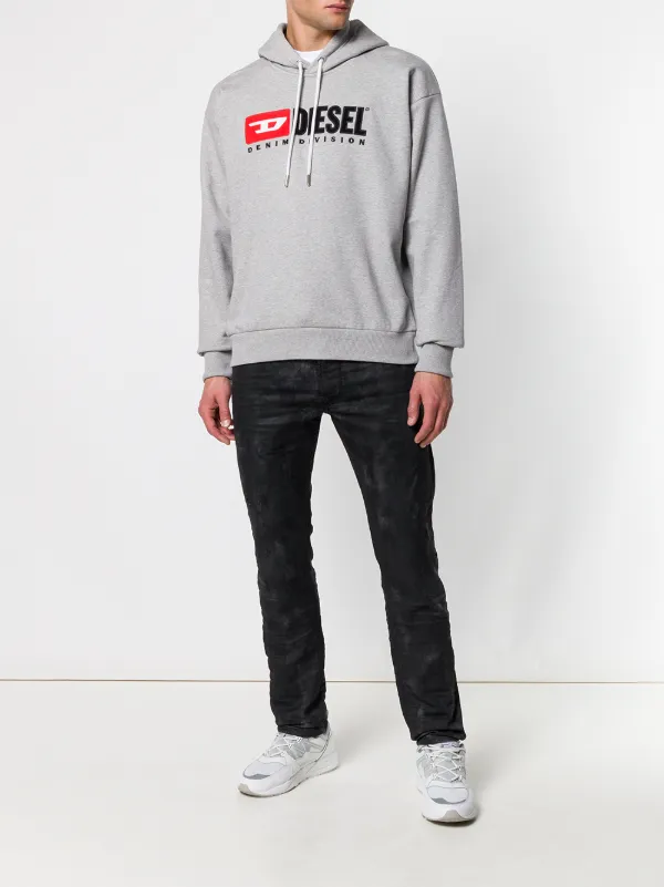 diesel denim division hoodie