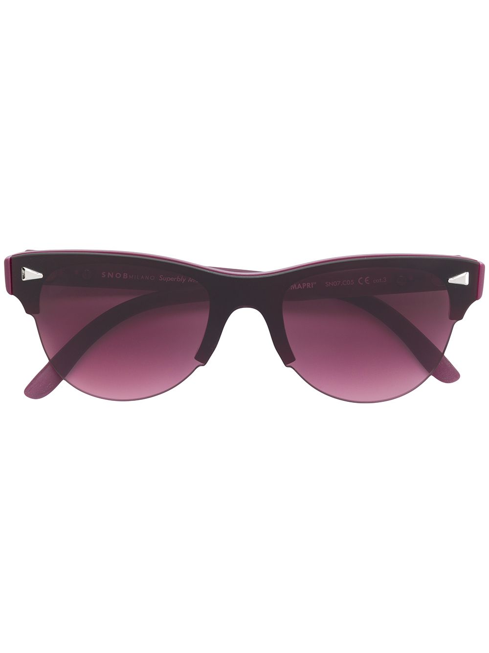 фото Snob tinted cat eye sunglasses