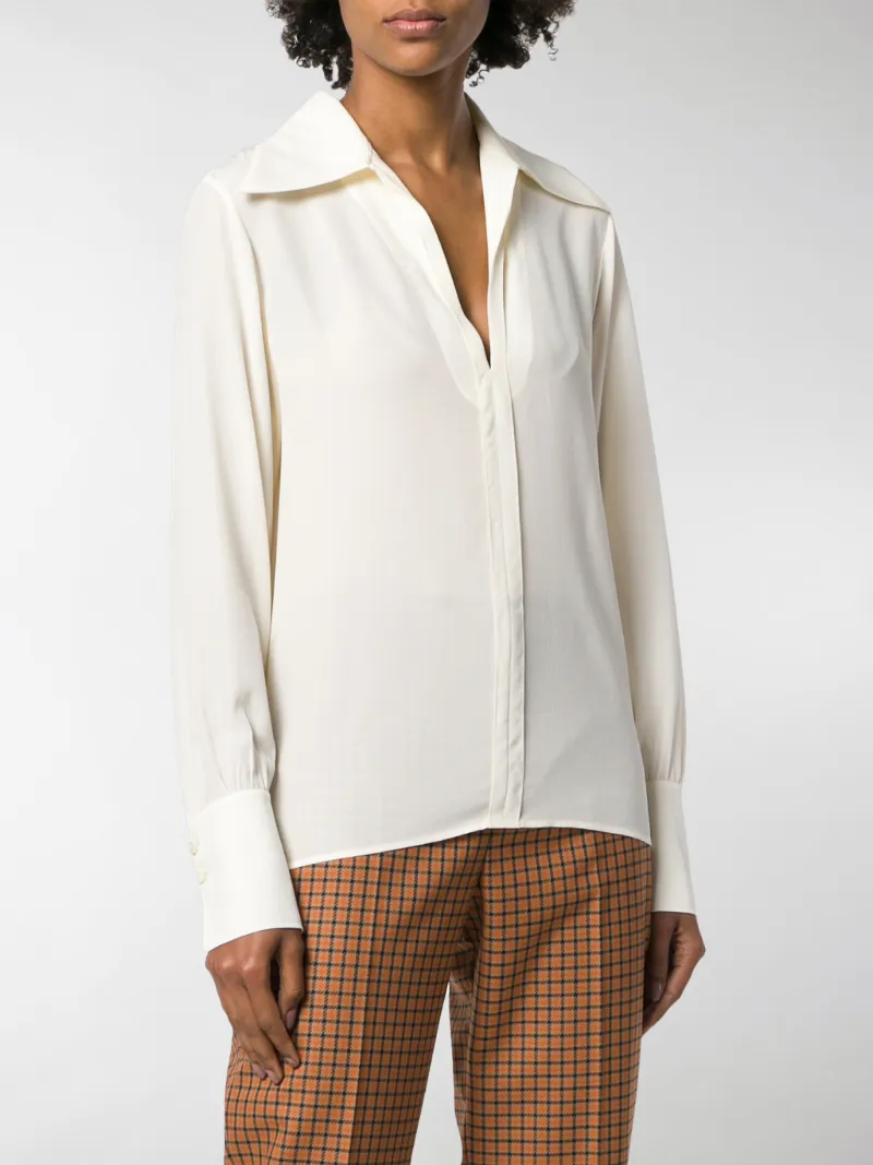 Wide lapel shirt Clearance