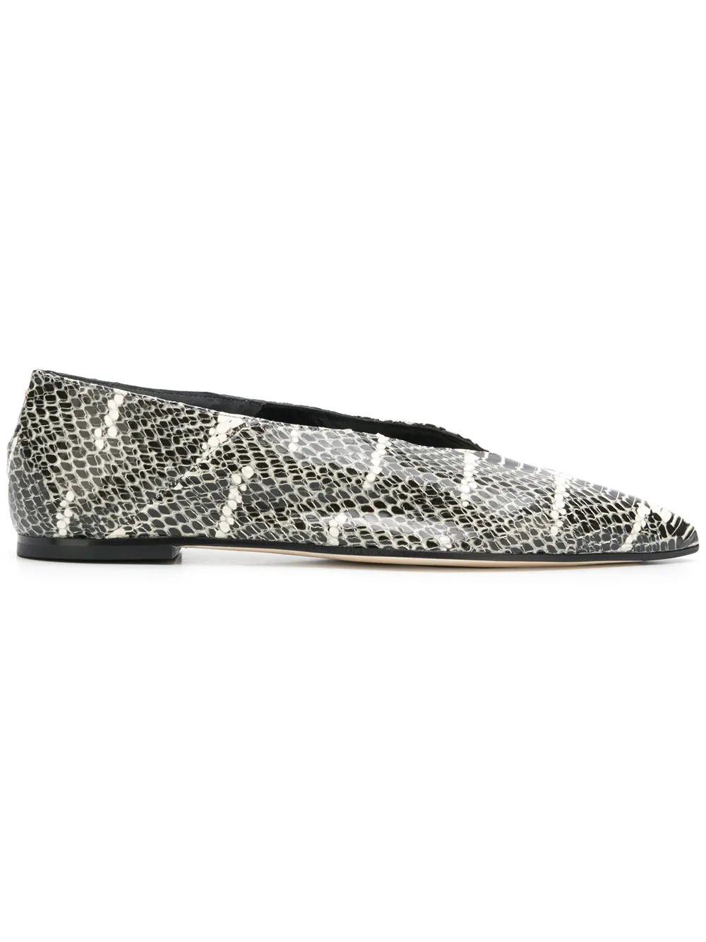 Aeyde Ballerine Moa Aeyde x Lucy Williams - Nero