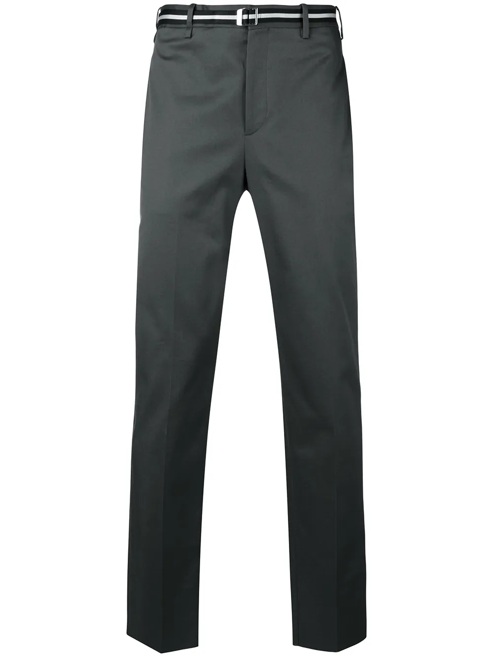 

Neil Barrett belted tailored trousers - Gris