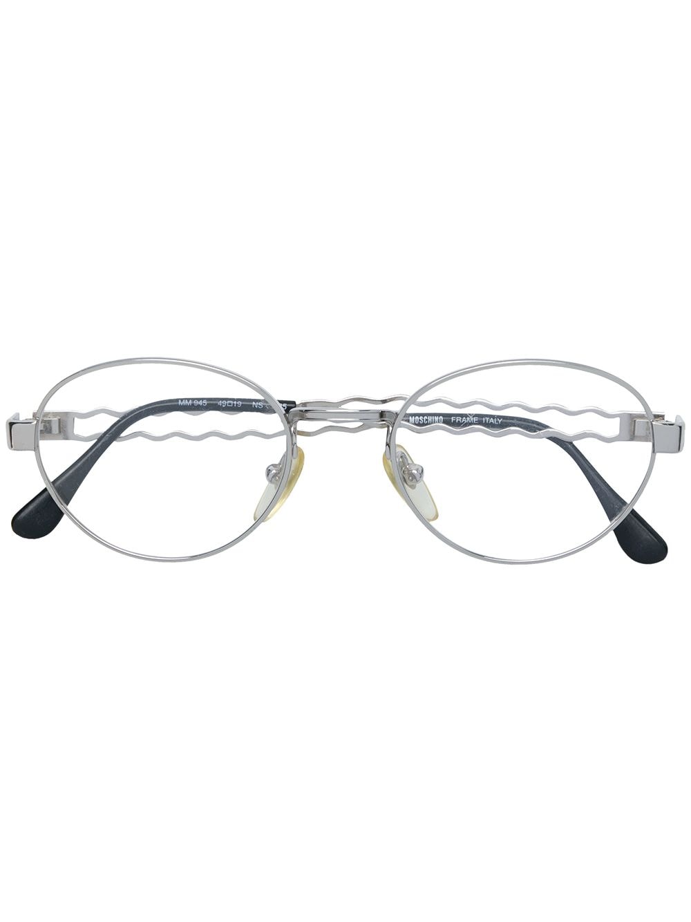 фото Moschino Pre-Owned овальные очки
