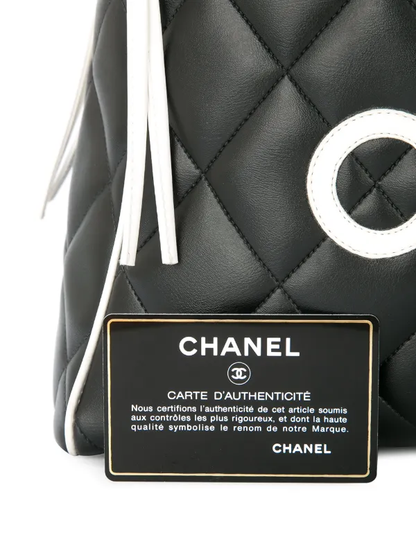 CHANEL Pre-Owned CC Logos Boston Hand Bag | Black | FARFETCH