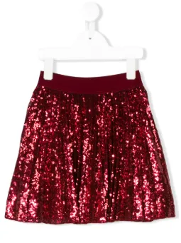 sequined skirt