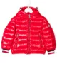 الصورة 1 من Moncler Kids معطف مبطن بغطاء رأس