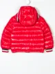 الصورة 2 من Moncler Kids معطف مبطن بغطاء رأس