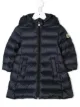 الصورة 1 من Moncler Kids معطف مبطن بغطاء رأس