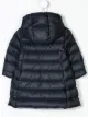 الصورة 2 من Moncler Kids معطف مبطن بغطاء رأس