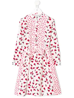 ladybird print dress