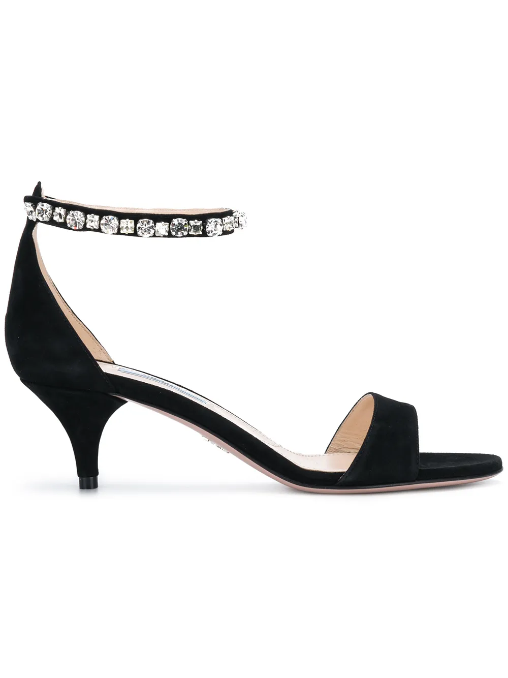 Prada Crystal Embellished Sandals - Tendenza classica, vale la pena avere Prada Crystal Embellished Sandals - Tendenza classica, vale la pena avere