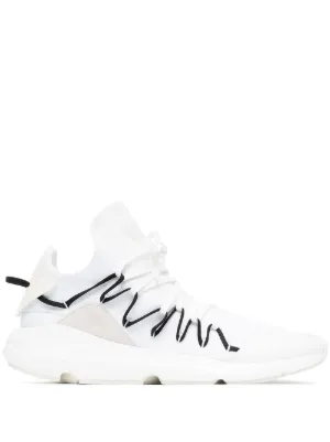 Y-3 Orisan Core レースアップ スニーカー | ホワイト | FARFETCH JP