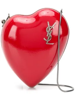 Bolsa tiracolo 'Love Box' de couro