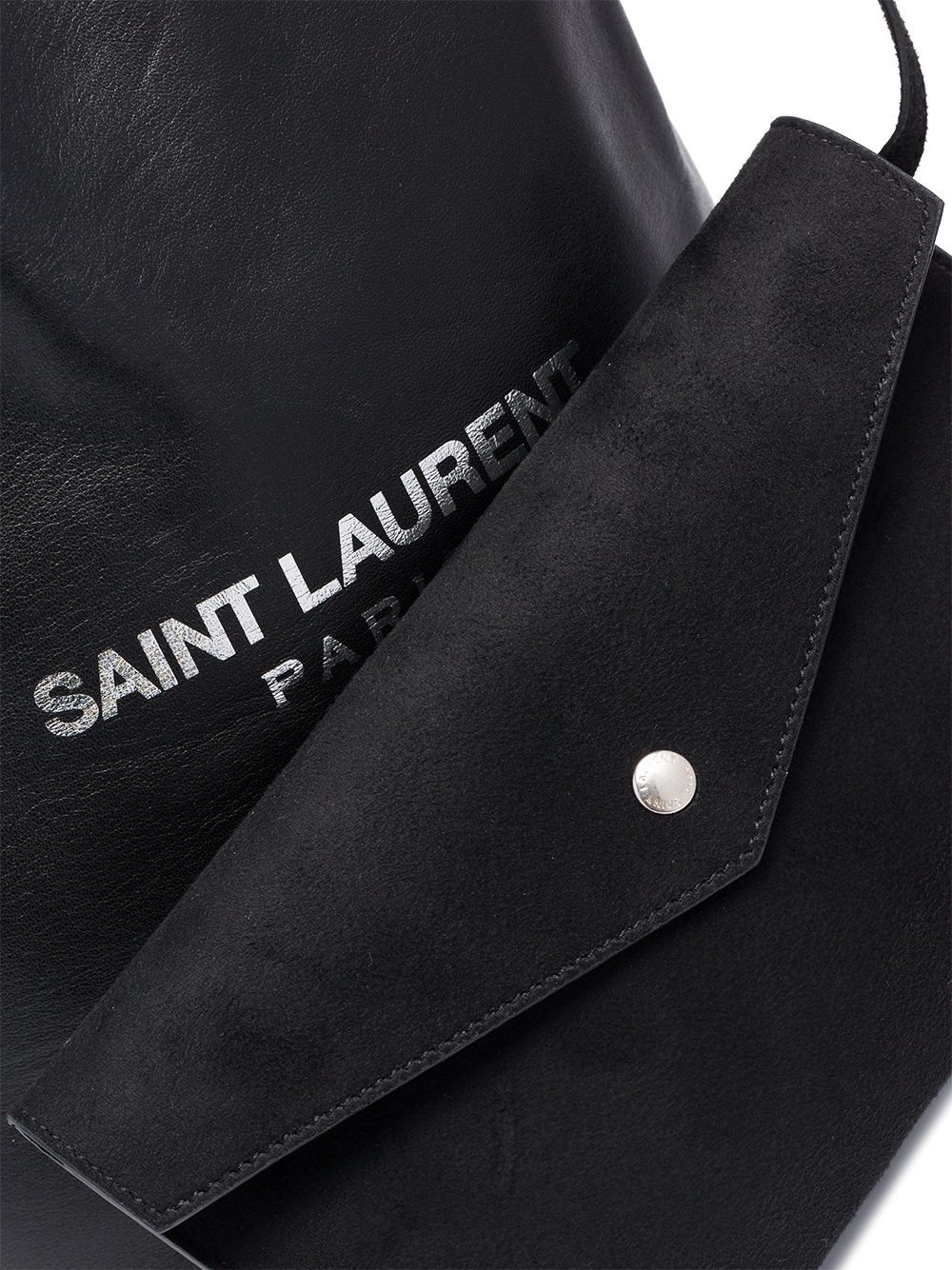 Saint Laurent Teddy chain pouch - White