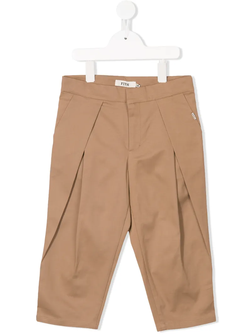 Fith pleated front chino trousers