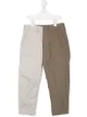 الصورة 1 من Denim Dungaree contrast trousers
