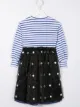 الصورة 2 من Go To Hollywood long-sleeve panelled dress