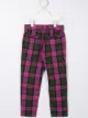 الصورة 2 من Go To Hollywood floral plaid trousers