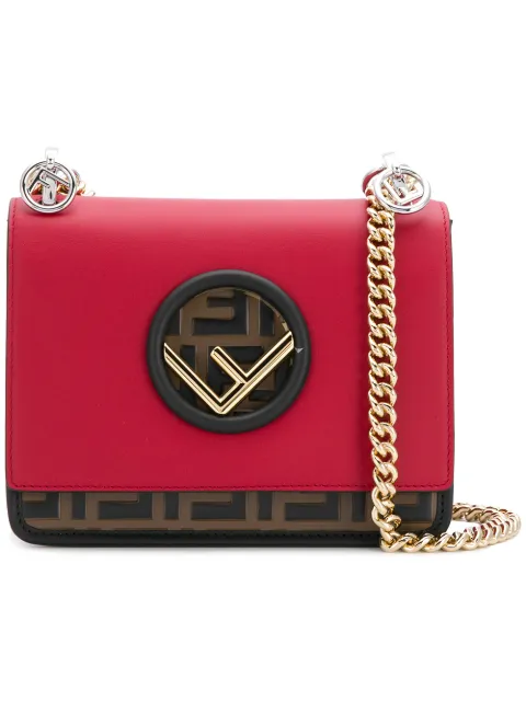 Kan I Logo单肩包 In Red