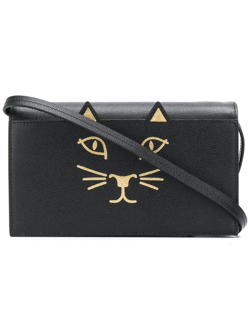 CHARLOTTE OLYMPIA Feline clutch bag