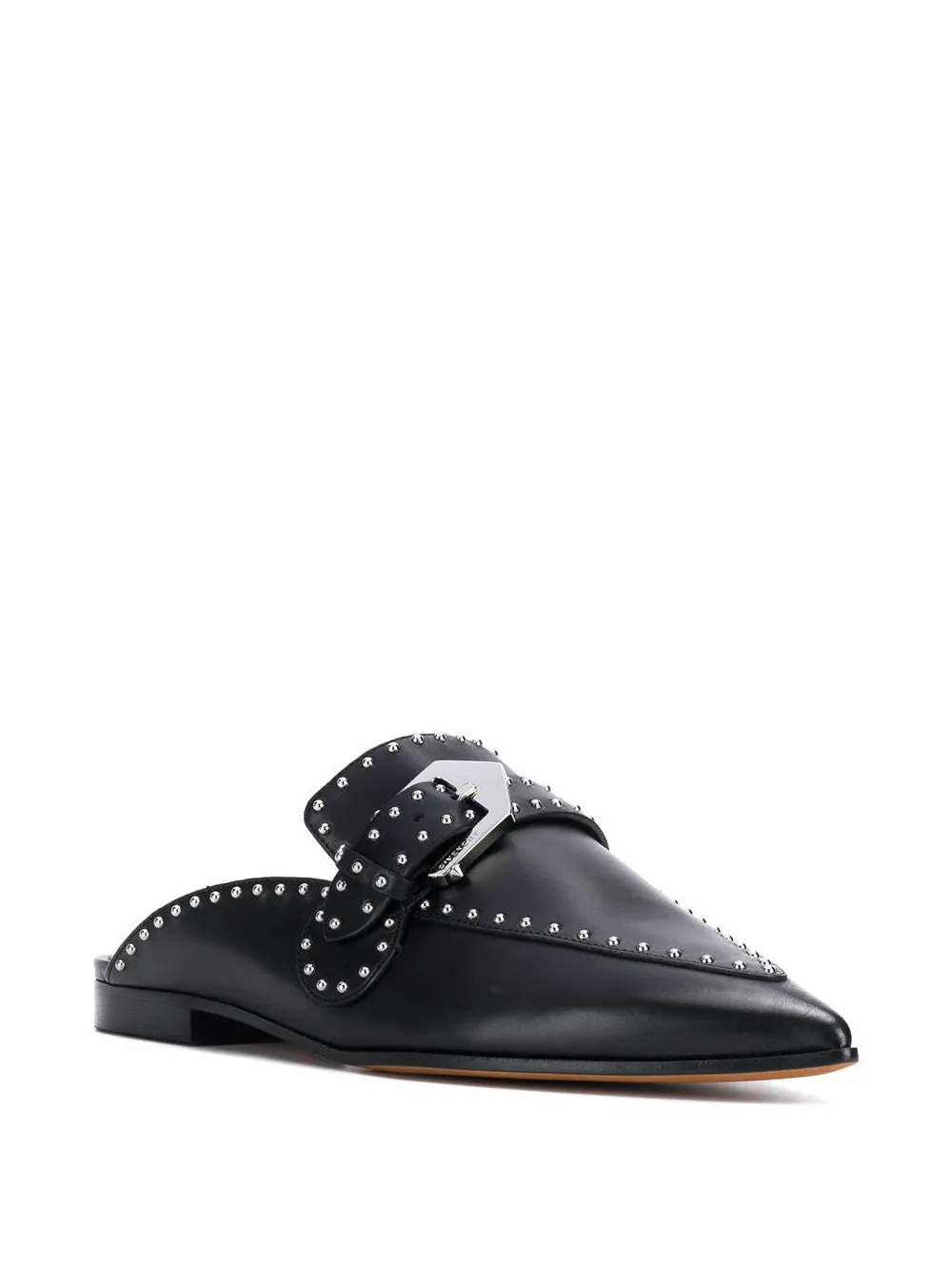 Givenchy studded slip-on mules Zwart