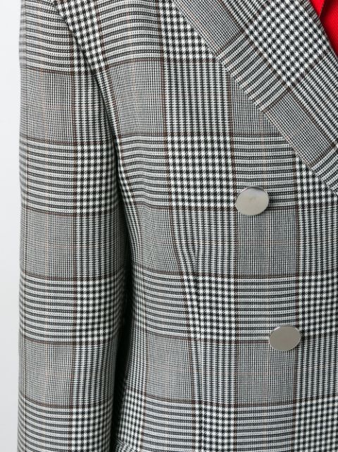 Calvin Klein 205W39Nyc Checked Double Breasted Coat Aw18 | Farfetch.com