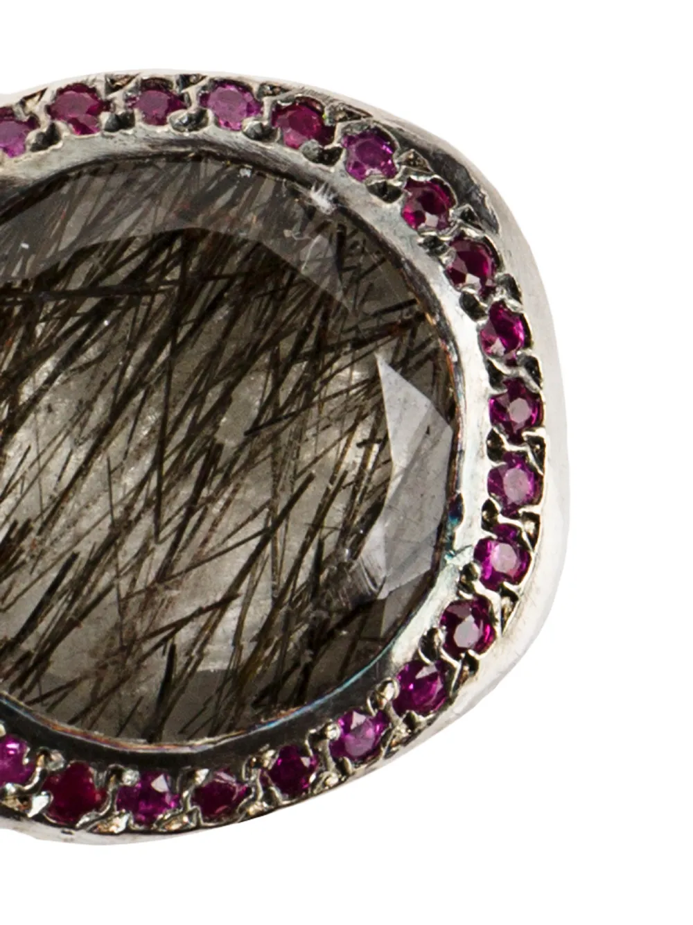 Embellished Stone Ring