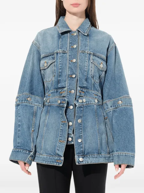 Alexander McQueen embellished denim jacket