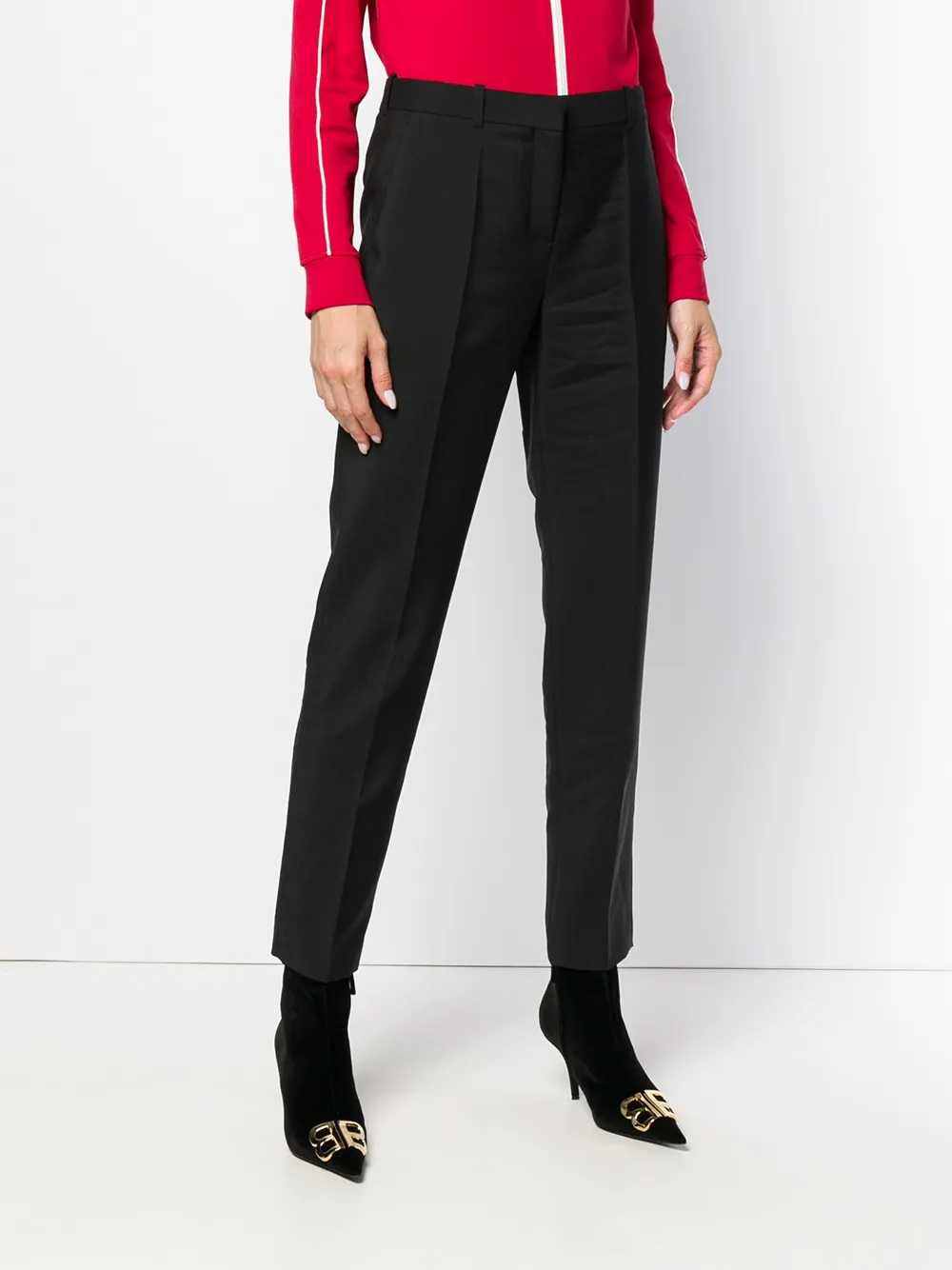 Givenchy broek met taps toelopende pijpen Zwart