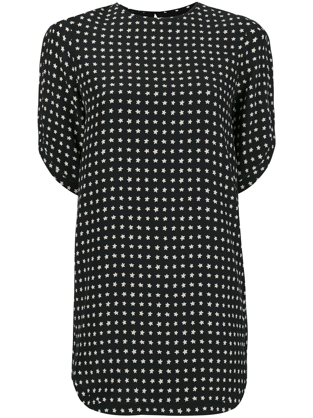 star print mini dress