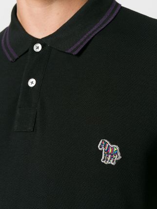 embroidered logo polo shirt展示图