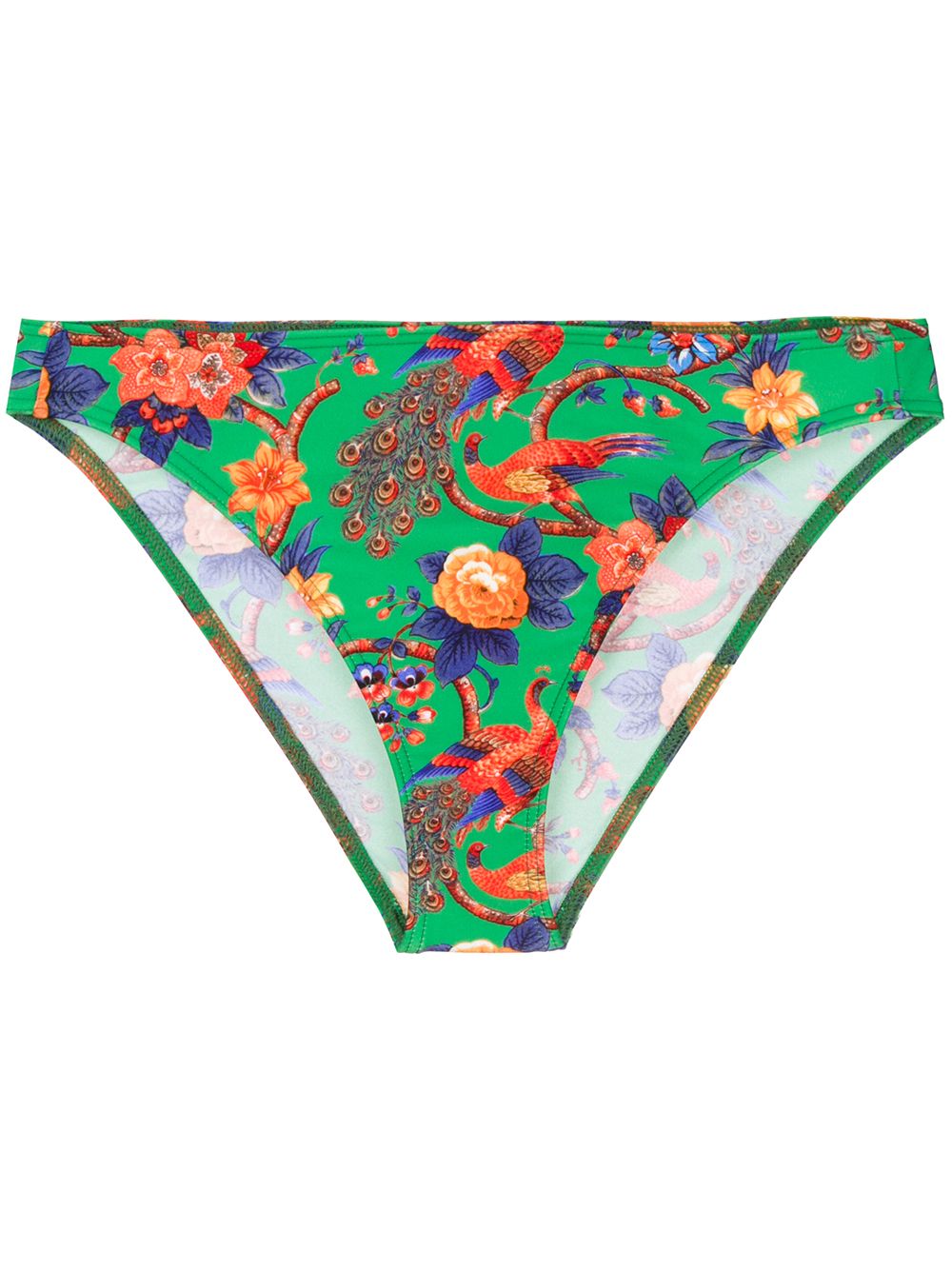 La DoubleJ Pavone Verde Bikini Bottoms - Farfetch