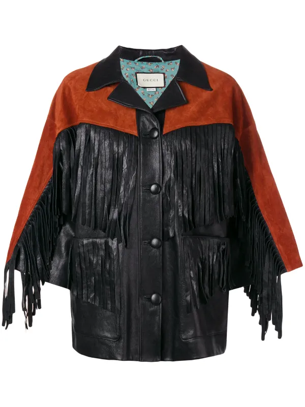gucci fringe jacket