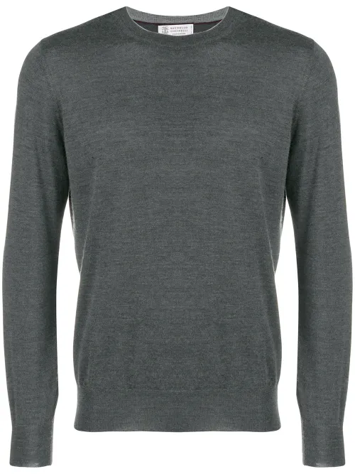 Lightweight crew neck sweater - Brunello Cucinelli - Modalova