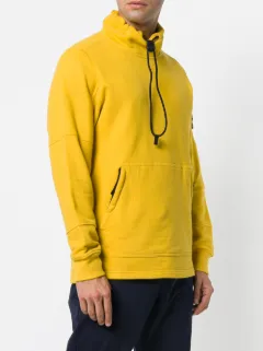 stone island drawstring sweatshirt